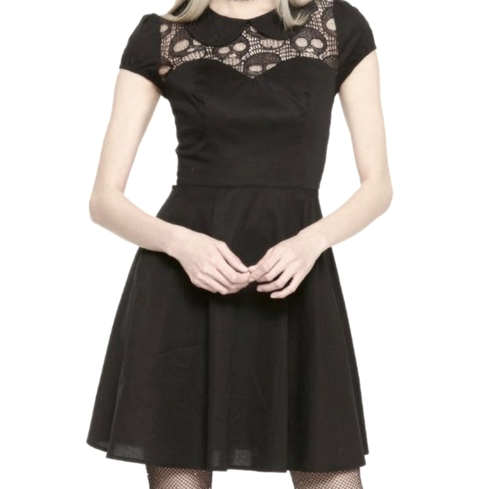 Hell Bunny Skull Lace Dress